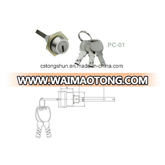 Round Cylinder Rim Lock Cylinder