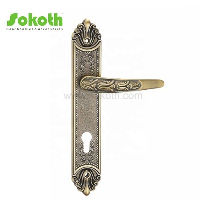 Front Door Handle Lock With Lock Interior Doors,Door Lock Handle Key Lock Set Outdoor,Door Handle Lock With Cylinder