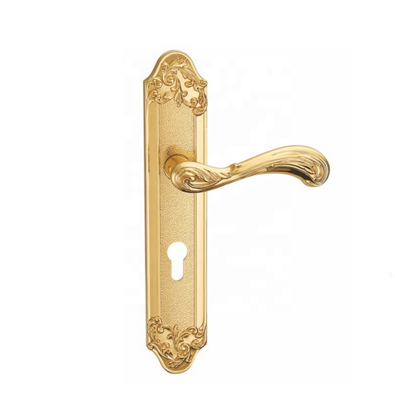 2018 Fancy Decorative Outside Double Exterior Front Door Handles And Locks