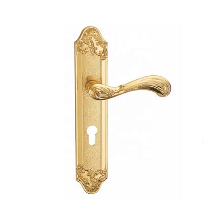 2018 Fancy Decorative Outside Double Exterior Front Door Handles And Locks