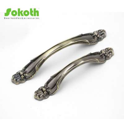 SOKOTH Excellent quality modern style zinc alloy material custom size wardrobe cabinet handle